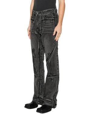 Who Decides War Straight Jeans - Black