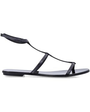Pedro Garcia Flat Sandals - Blue