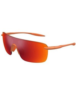 Maui Jim Palulu Shield Sonnenbrille - Rot
