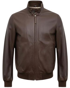 Minoronzoni 1953 Bomber Jackets - Brown