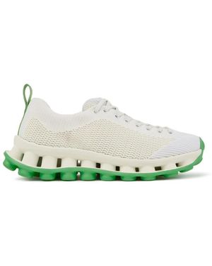 Sunnei Schoenen ,Wit ,Polyester Pelotissima Sneaker - Groen