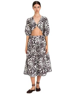 Twinset Midi Dresses - Black