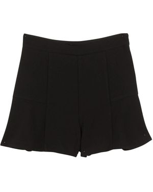 Twinset Korte Broeken ,Zwart ,Short Shorts