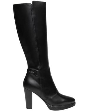 Nero Giardini Heeled Boots - Black