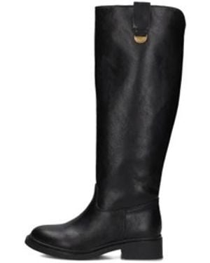 Mexx Stilvolle Schwarze Lederstiefel