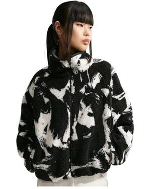 Nike Fleece Jackets - Schwarz