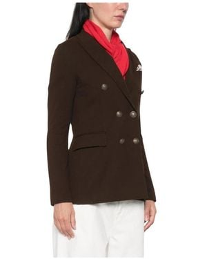 Circolo 1901 Dubbelrijige Blazer - Bruin