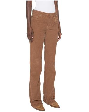Stella McCartney Straight Trousers - Marrón