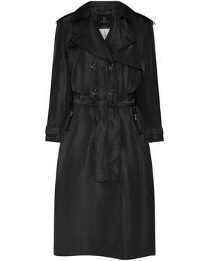 Bruuns Bazaar Trench Coats - Black