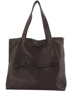 Yohji Yamamoto Shopping Bags - Black