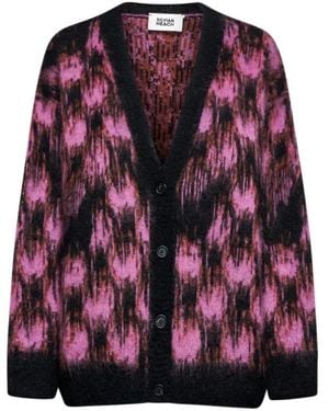 Silvian Heach Cardigan Mit Kontrastierendem Verlaufseffekt - Lila