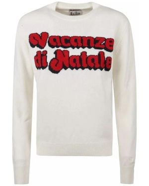 MC2 Saint Barth Truien & Vesten ,Wit ,Round-Neck Truien