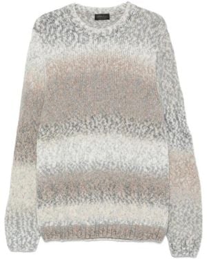 Dondup Round-Neck Knitwear - Gris