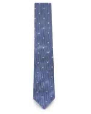 Tom Ford Krawatte Mit Geometrischem Muster - Blau