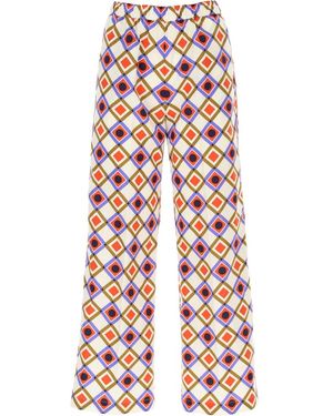 Aspesi Wide Trousers - Rojo