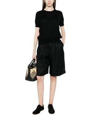 C.T.Plage Round-Neck Knitwear - Negro