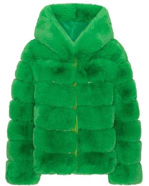 American Dreams Faux Fur & Shearling Jackets - Verde
