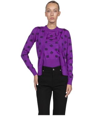 Dolce & Gabbana Cardigans - Paars