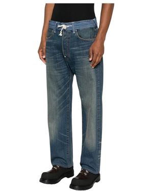 Junya Watanabe Five-Pocket Denim Broek - Blauw