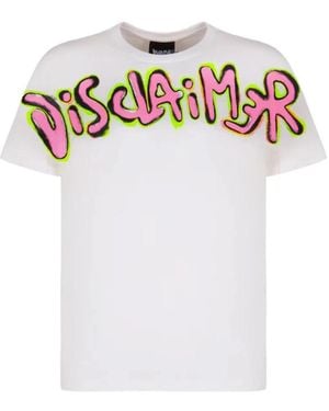DISCLAIMER T-Shirts - White