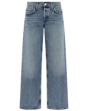 Agolde Wide Jeans - Blue