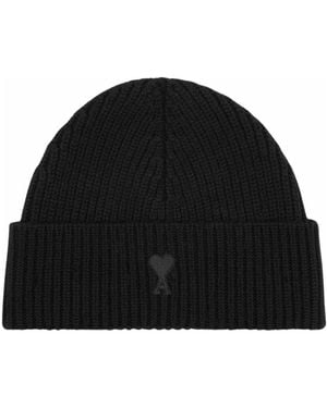 Ami Paris Beanies - Negro