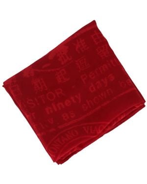 Alviero Martini 1A Classe Scarves - Rojo