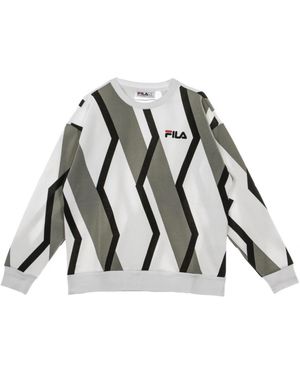 Fila Waverly Lightweight Crewneck Sweatshirt - Grey