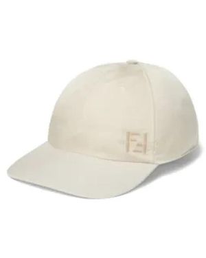 Fendi Nylon Baseball Cap - Wit