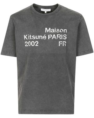 Maison Kitsuné T-Shirts - Grey