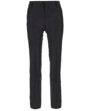 Ami Paris Slim-Fit Trousers - Negro