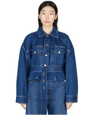 MERYLL ROGGE Jassen ,Blauw ,Denim Denim Jack