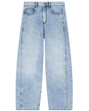 Emporio Armani Loose-Fit Jeans - Blue