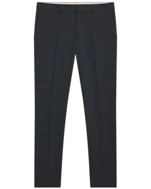 BOSS Broeken ,Groen ,Wol H-Genius-253 - Blauw