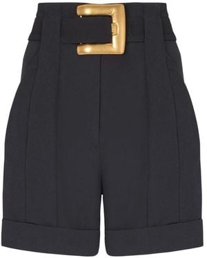 Balmain Short Shorts - Azul