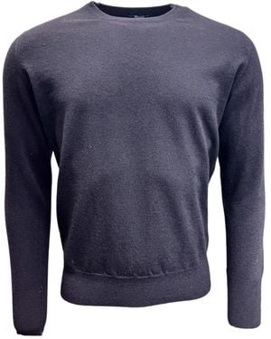William Lockie Round-Neck Knitwear - Azul