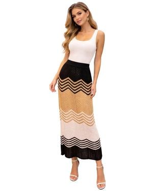 Akep Maxi Skirts - Negro