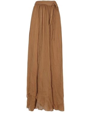 Cortana Maxi Skirts - Marrone