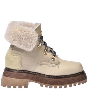 Baldinini Winter Boots - Natural