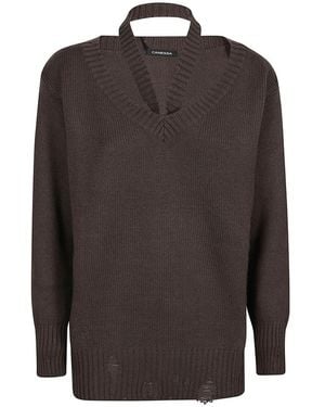 Canessa Cashmere Knitwear - Marron