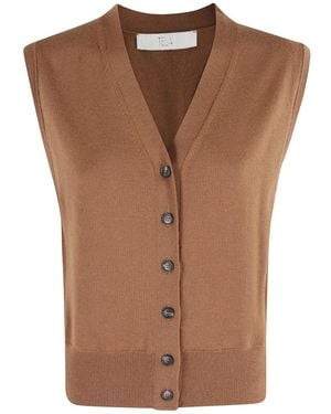 Tela Vests - Marrone