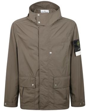 Stone Island Light Jackets - Verde