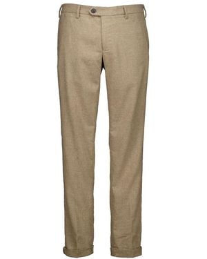 Mason's Broeken ,Katoen New York Style Broek - Naturel