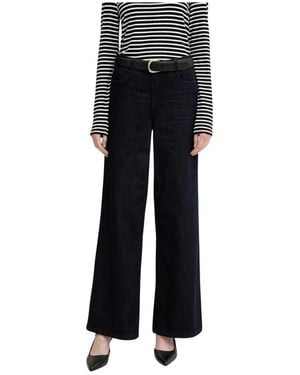 Joseph Ribkoff Goldie Wide Jeans - Zwart