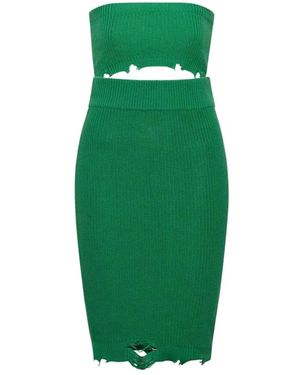 SER.O.YA Short Dresses - Verde