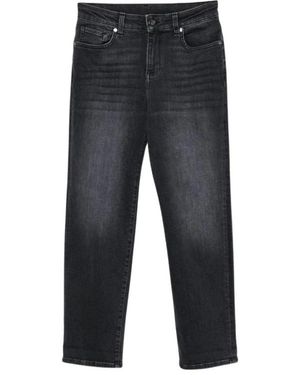 Liu Jo Straight Jeans - Gris
