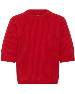 Inwear Round-Neck Knitwear - Rojo