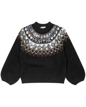 Munthe Vaffie Knit - Zwart