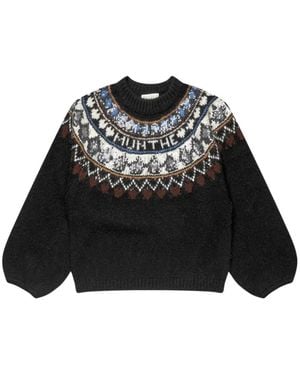 Munthe Vaffie Knit - Zwart