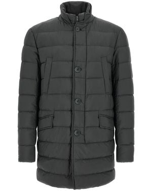 Herno Jassen ,Grijs ,Leer Il Cappotto Down Jacket